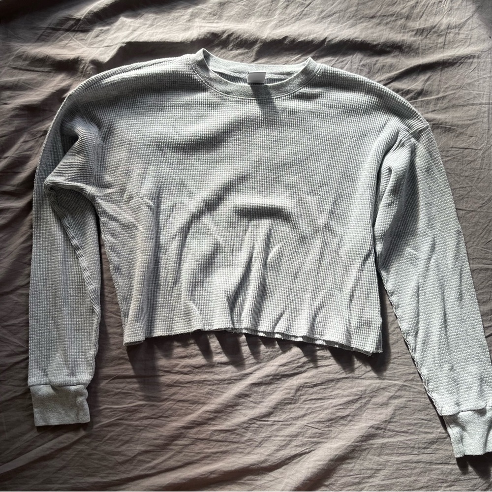 TNA Waffle Knit Long Sleeve